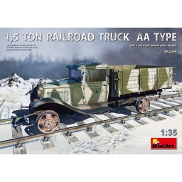 Camión 1,5 Ton Railroad Truck AA Type 1/35