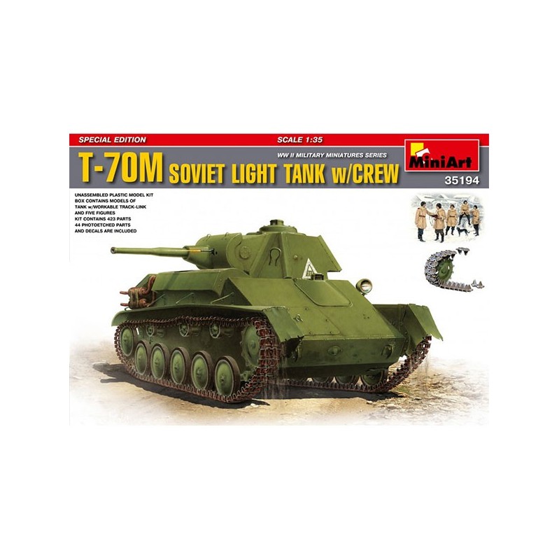 MiniArt Tanque T-70M  Special  Ed. 1/35