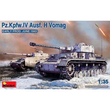 Pz.Kpfw.IV Ausf H Vomag E Prod 43 1/35