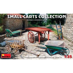 MiniArt Accesorios Small Carts Collection 1/35