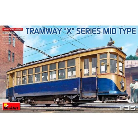 Tranvía Tramway "X"-Series. Mid Type 1/35