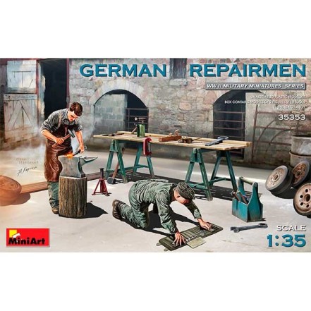 MiniArt Figuras German Repairmen 1/35