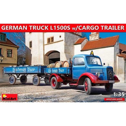 MiniArt Germ Truck L1500S Cargo Trailer 1/35