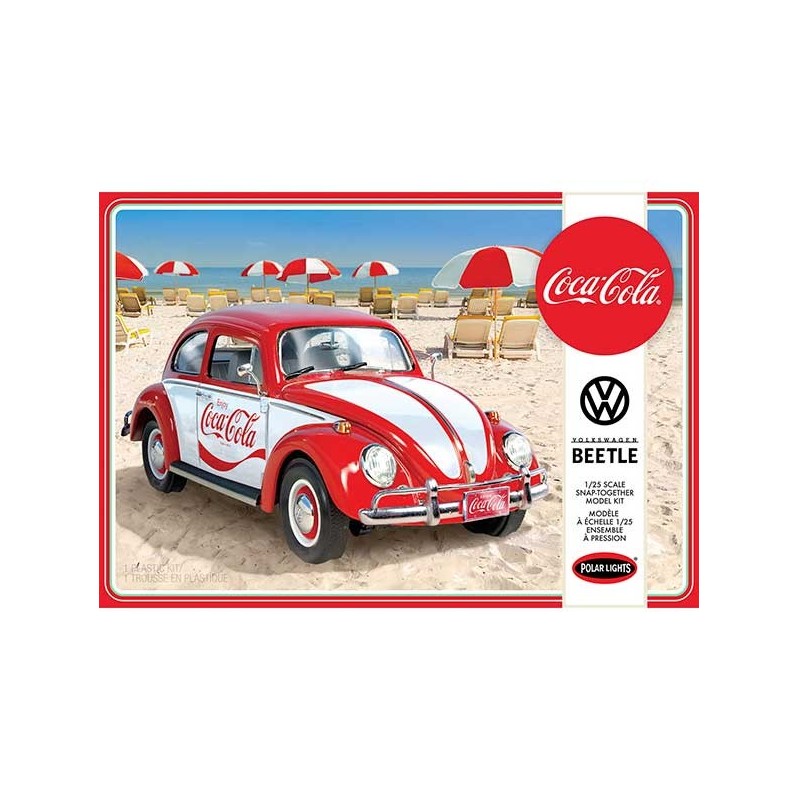Polar Lights Volkswagen Beetle CocaCola 1/24