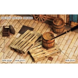 Matho Resin Wooden Pallets 2 pcs 1/35