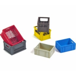 Matho Plastic Crates Set 6 units 1/35