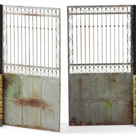 Matho Metal Fence Set B - Gate 1/35