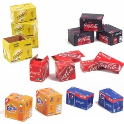 Matho Cardboard Boxes Soda 34 units 1/35