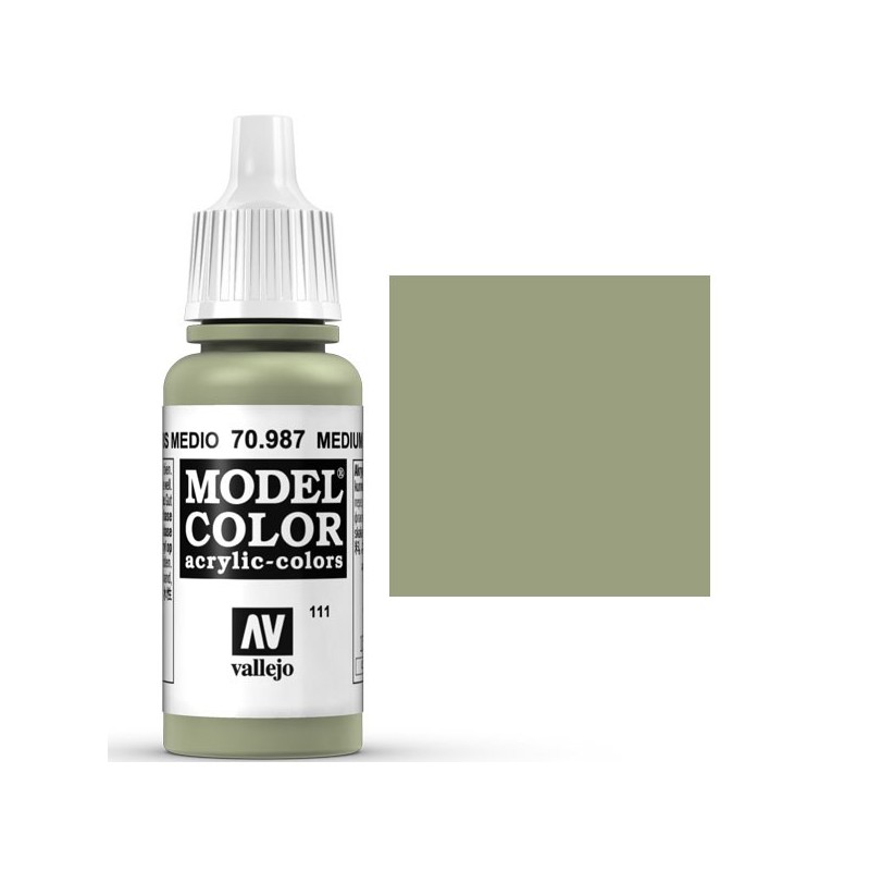 Model Color Gris Medio 17ml (111)