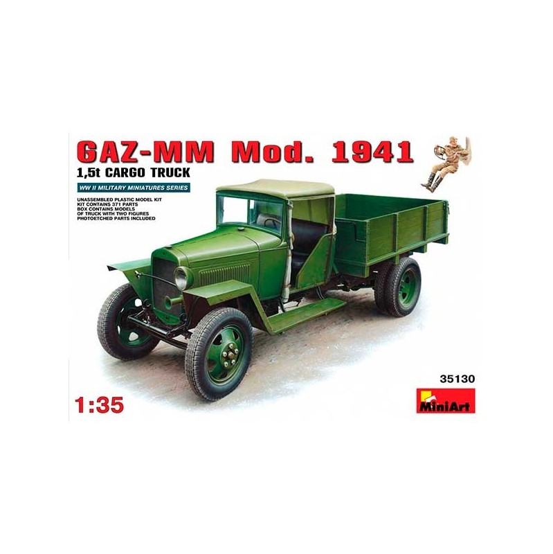 Camión GAZ-MM  Mod 1941 Cargo Truck 1/35