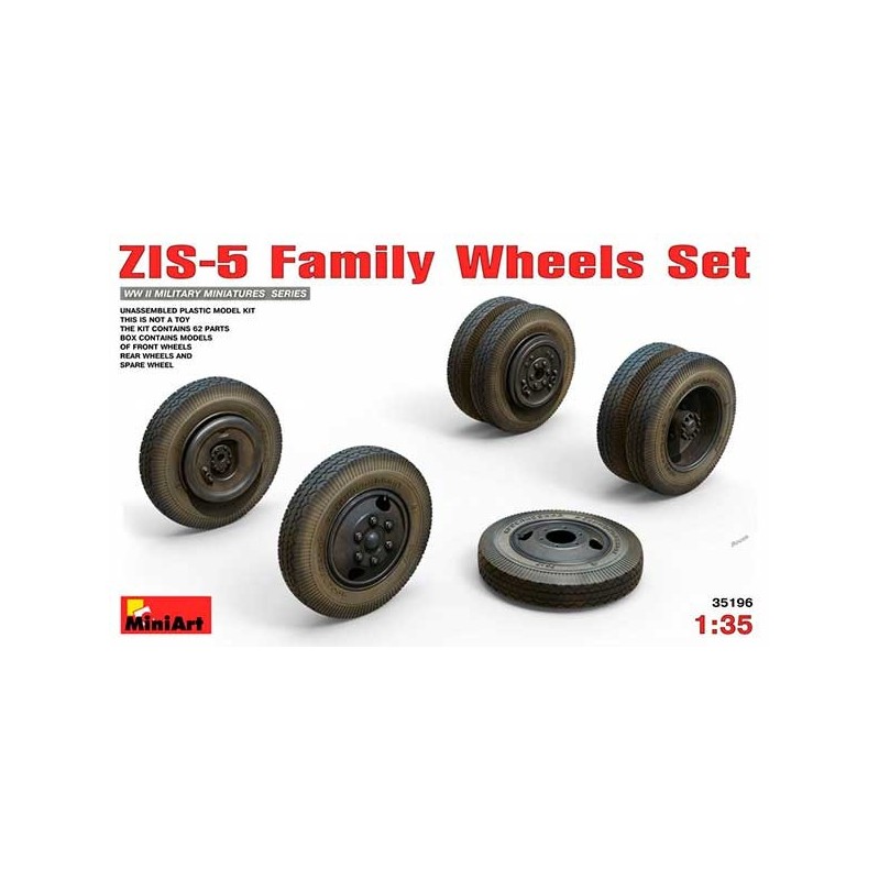 Accesorios ZIS-5 Family Wheels Set 1/35