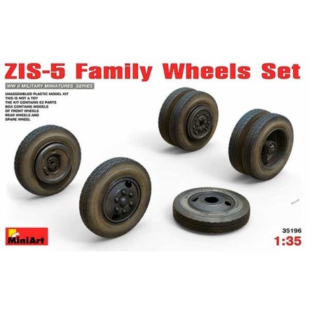 Accesorios ZIS-5 Family Wheels Set 1/35
