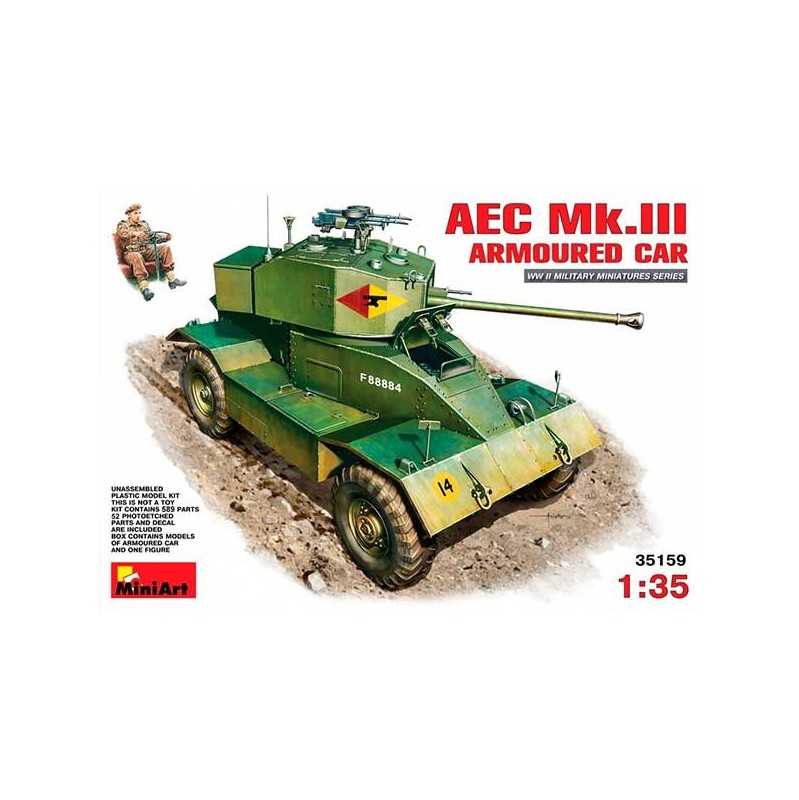 Vehículo AEC Mk 3 Armoured Car 1/35