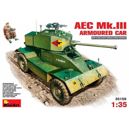 Vehículo AEC Mk 3 Armoured Car 1/35