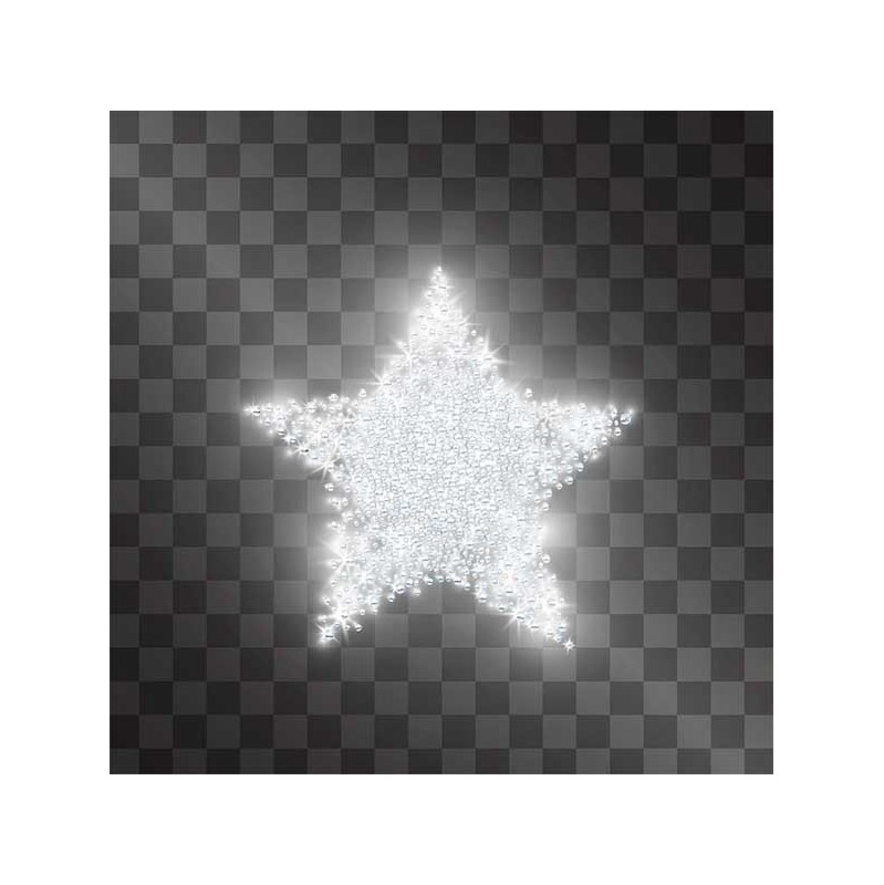 MiniArt Crafts Abstract Sparkling Star