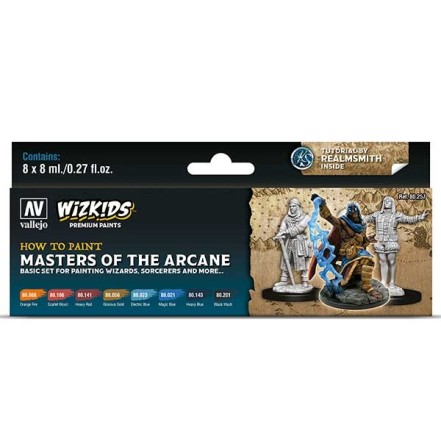 Set 8 Wizkids Premium Masters of the Arcane 8ml