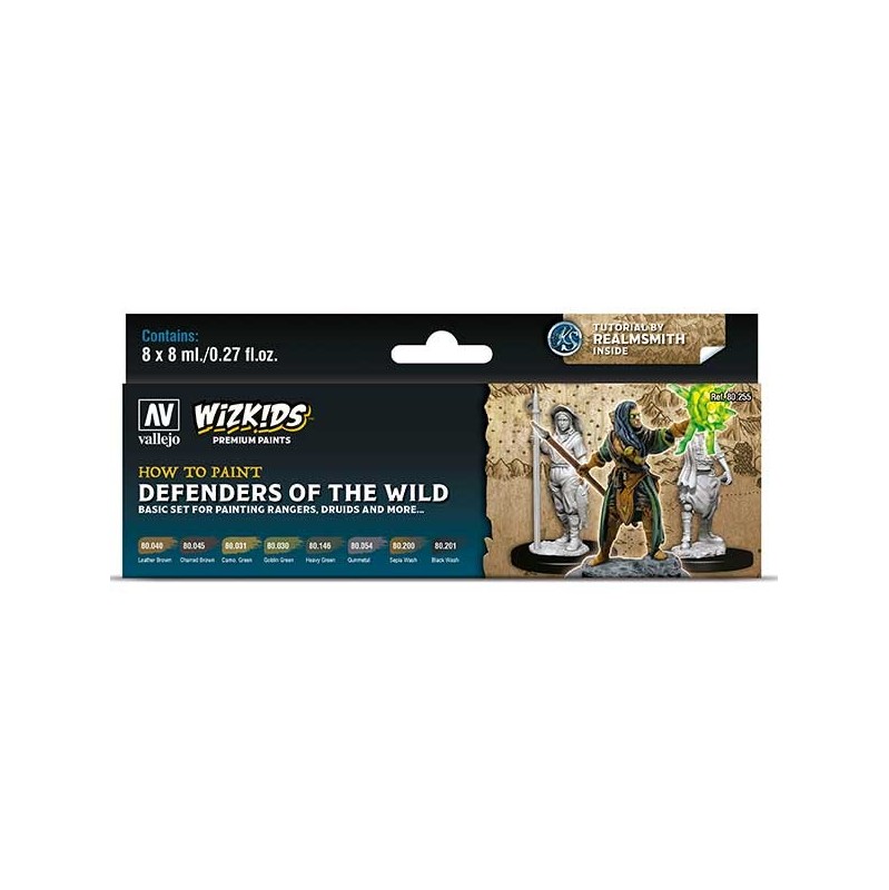 Set 8 Wizkids Premium Defenders of the Wild 8ml