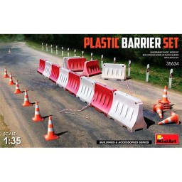 MiniArt Accesorios Plastic Barrier Set 1/35