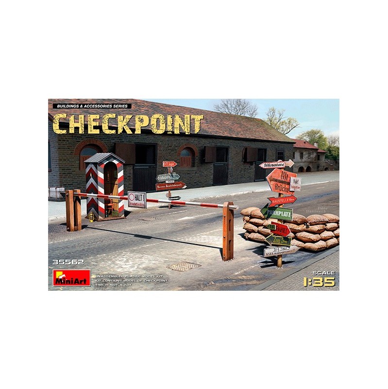 MiniArt Accesorios Checkpoint 1/35