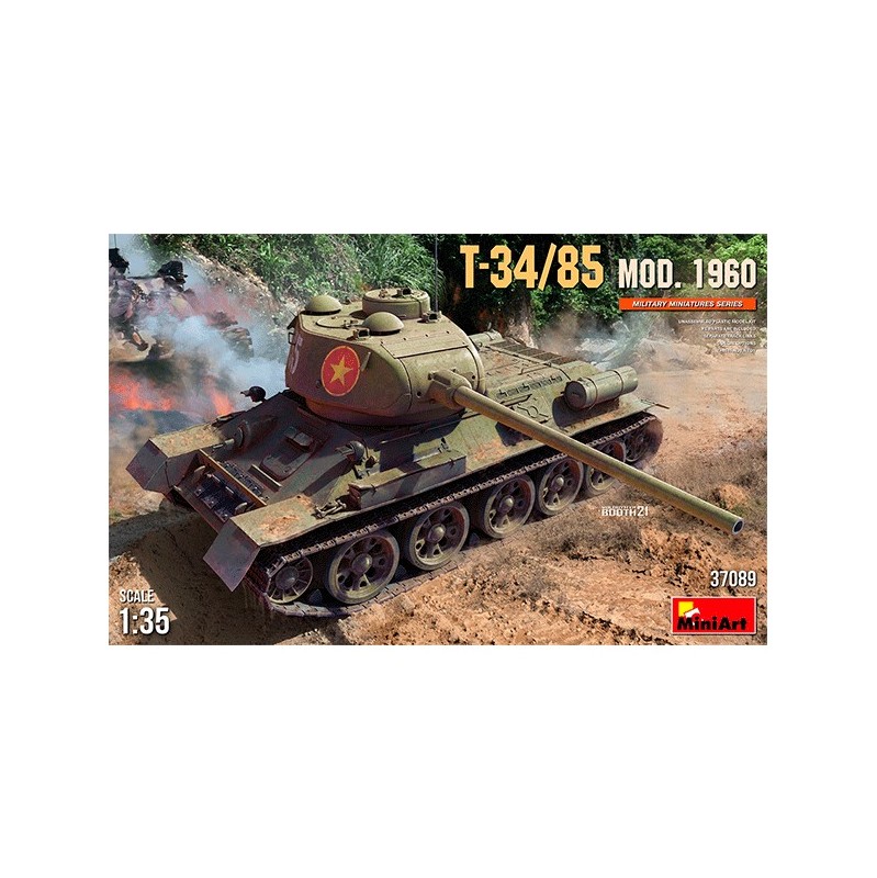 MiniArt Tanque T-34-85 Mod. 1960 1/35