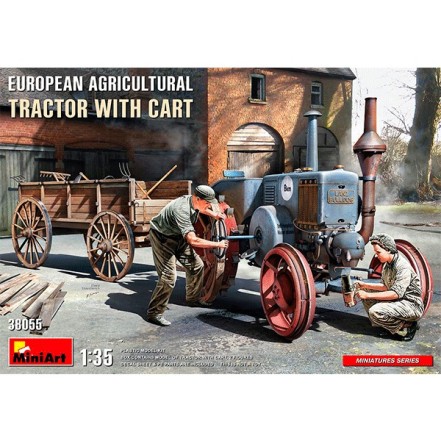 MiniArt Europ Agricultural Tractor Cart 1/35