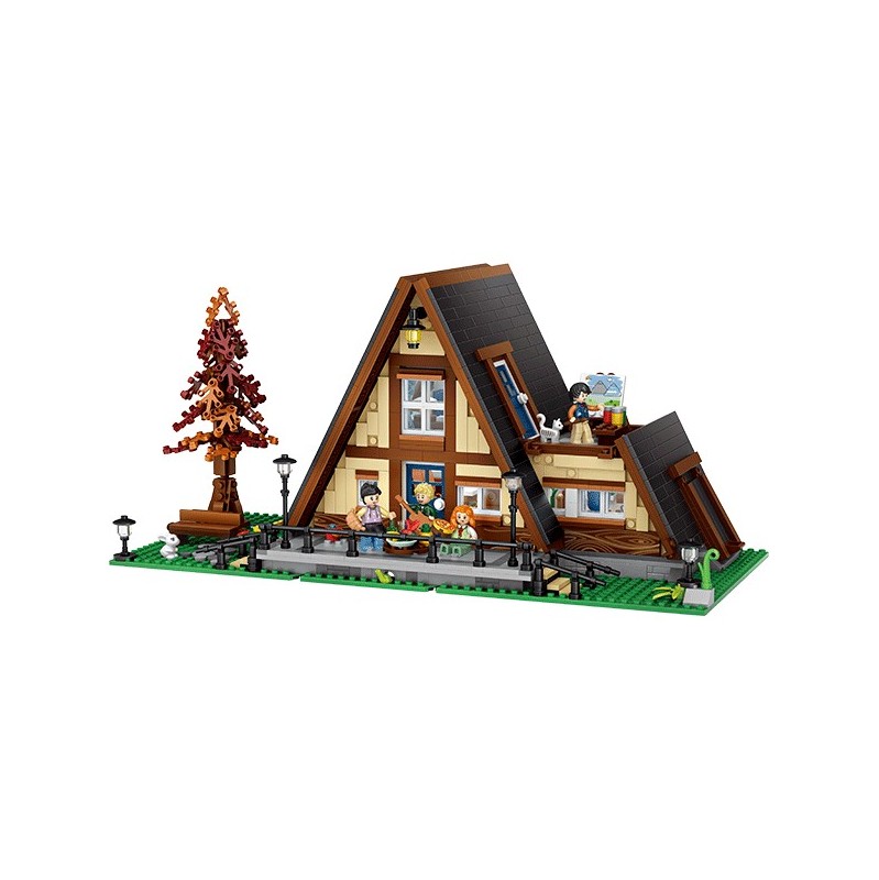 Tiny Cabin House Loz 1917 piezas