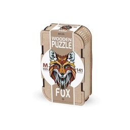 EWA Puzzle Fox (M) 141 pieces wooden box