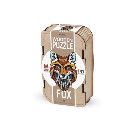 EWA Puzzle Zorro (M) 141 pieces wooden box