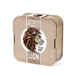 EWA Puzzle Lion (L) 490 pieces wooden box