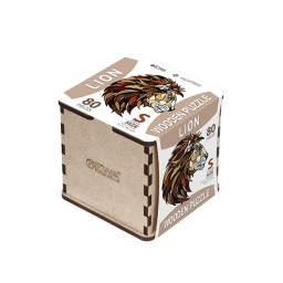 EWA Puzzle Lion (S) 80 pieces wooden box