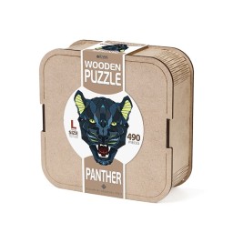 EWA Puzzle Pantera (L) 490 piezas caja de madera