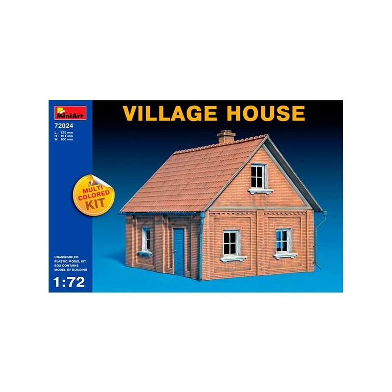MiniArt Edificio Village House 1/72