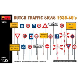 MiniArt Dutch Traffic Signs 1930-40’s 1/35