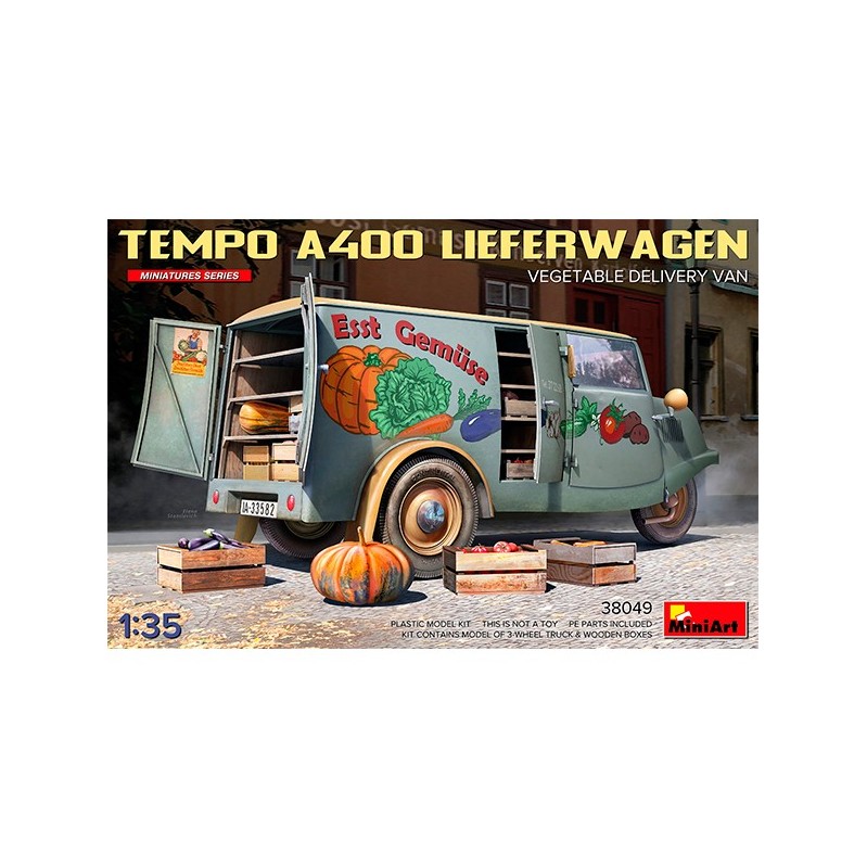 Tempo A400 Lieferwagen Vegetable Delivery 1/35