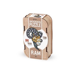 EWA Puzzle Ram (M) 130 pieces wooden box
