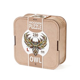 EWA Puzzle Owl (L) 230 pieces wooden box