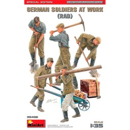 MiniArt German Soldiers at Work (RAD) Special Edition 1/35