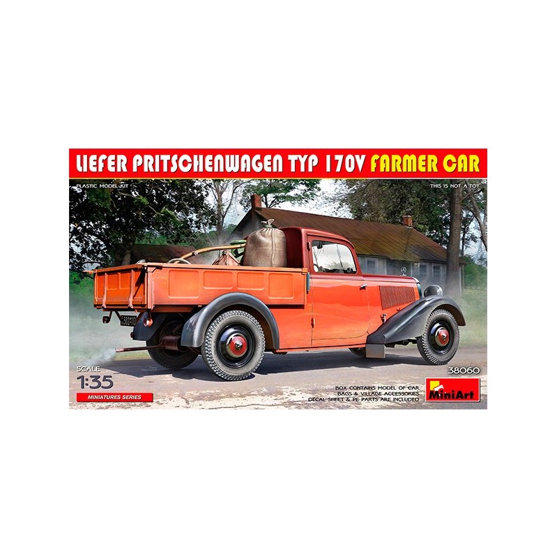 Miniart Liefer Pritschenwagen Typ 170V Farmer Car