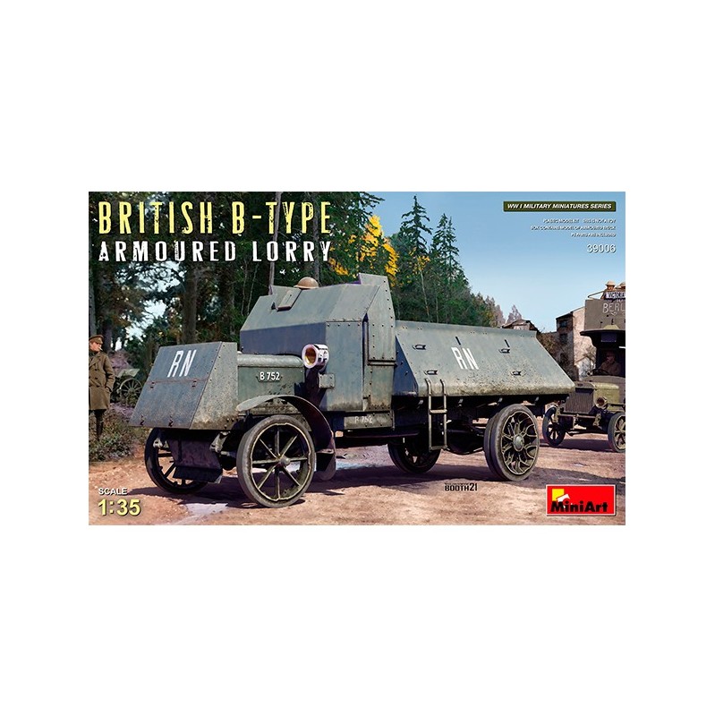 MiniArt British B-Type Armoured Lorry 1/35