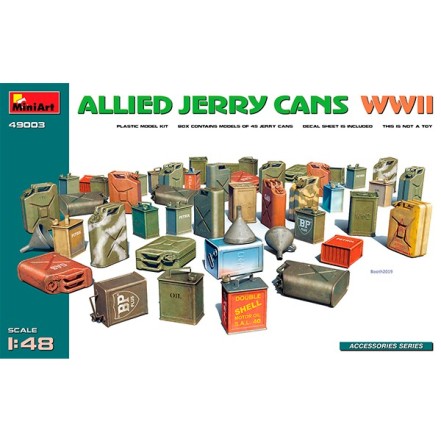 Miniart Allied Jerry Cans WW2 1/48