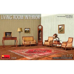 Miniart Living Room Interior 1/35
