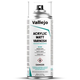Vallejo Barniz Spray Mate 531-400ml