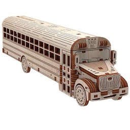 Mr. Playwood School bus 107 pieces