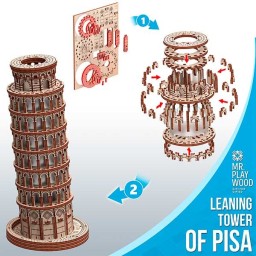 Mr. Playwood Torre de Pisa 379 piezas