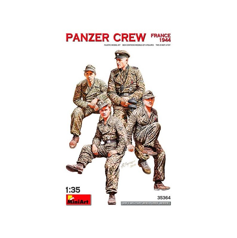 Miniart Panzer Crew. France 1944 1/35