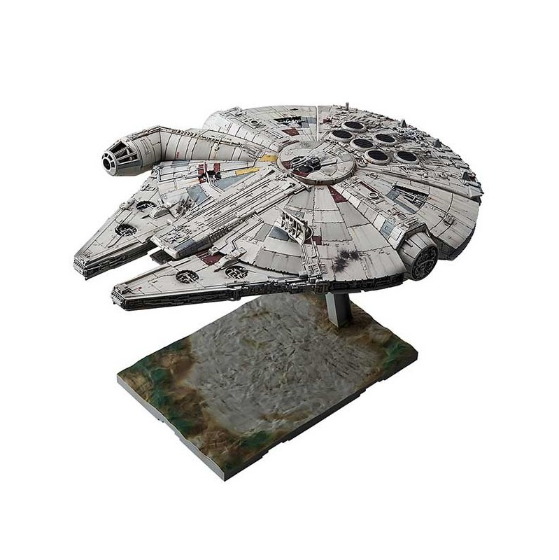 Bandai Star Wars model Kit Millennium Falcon: The Last Jedi 1:144