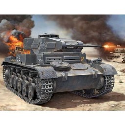 Revell Model Kit Tank PzKpfw II Ausf. F 1:76