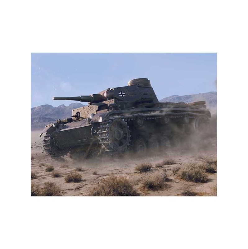 Revell model kit Panzer III World of Tanks 1:72