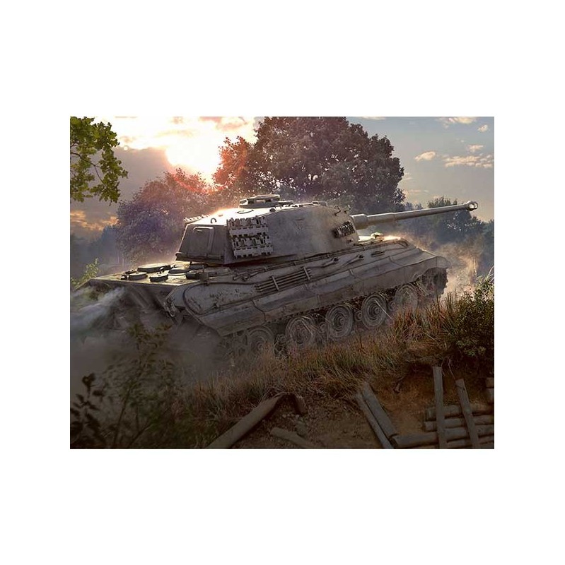 *Revell Maqueta Tiger II Ausf. B King Tiger "World of Tanks" 1:72