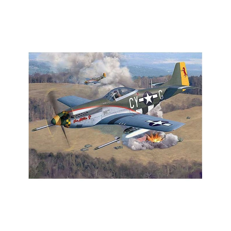 *Revell Maqueta P-51D-15-NA MUSTANG late version 1:32